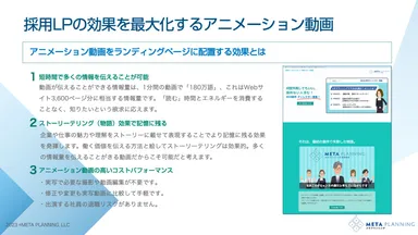 アニメーション動画の効果