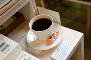 特等席で飲むコーヒー