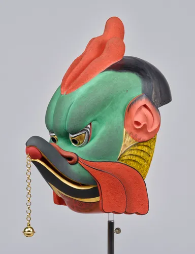 伎楽面 迦楼羅(復元模造)