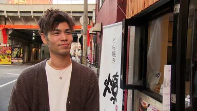 店頭と平野さん