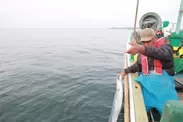 タチウオ漁の様子