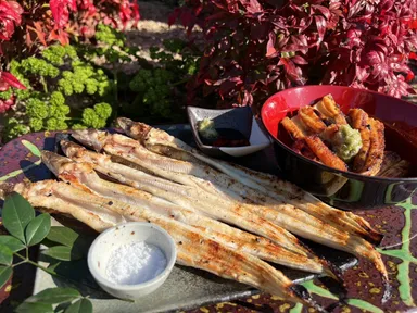 白焼きあなごとあなご丼