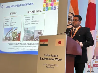 セミナー6で講演(Chibibharath社員)