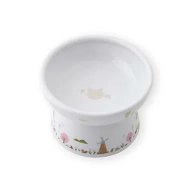 猫用 脚付フードボウル レギュラー　Sakura Animal Town