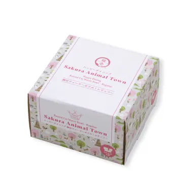 猫用 脚付ウォーターボウル レギュラー　Sakura Animal Town_PKG