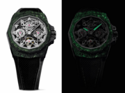 ADMIRAL 45 OPENWORKED AUTOMATIC LUMINESCENT CARBON