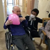 リアンヴェール美里で働く実習生10