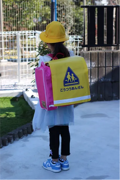 ランドセル側面に装着バッグ