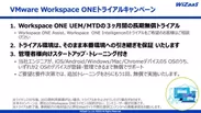 VMware Workspace ONEトライアルキャンペーン