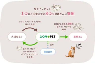 保護猫譲渡支援活動