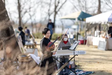 敷地内では演奏会イベントも