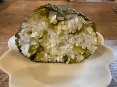 めはり寿司の断面