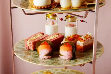 桜アフタヌーンティー＜セイボリー＞