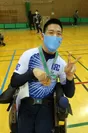 第24回日本ボッチャ選手権大会　第3位(BC2クラス男子)佐藤 駿選手
