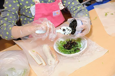 防災ごはんづくり