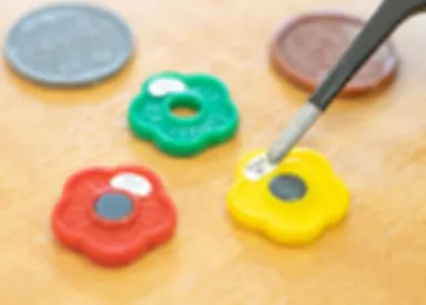 ピンセット使用