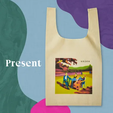 ノベルティのマルシェバッグ