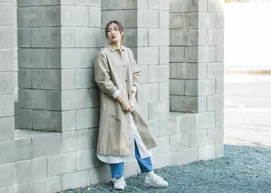 「kermu／ケルム」 アトリエコート 10,780円(税込)