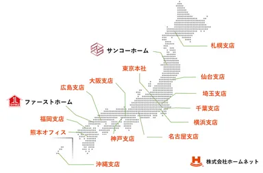 ホームネット拠点一覧