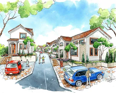 オレンジヒルズ明倫　イメージパース(1)