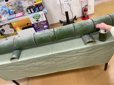 想いを込める竹