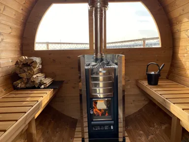 バレルサウナ　内観