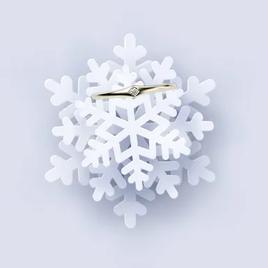 K18リサイクル・グリーンゴールド リング