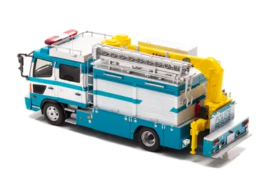 左後：1/43 日野 レンジャー 2011 警察本部警備部機動隊レスキュー車両