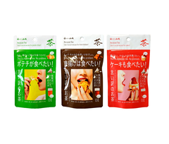 言い訳のお茶3種類