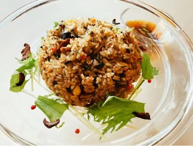 原木しいたけチャーハン