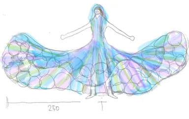 「富山湾」衣装デザイン案