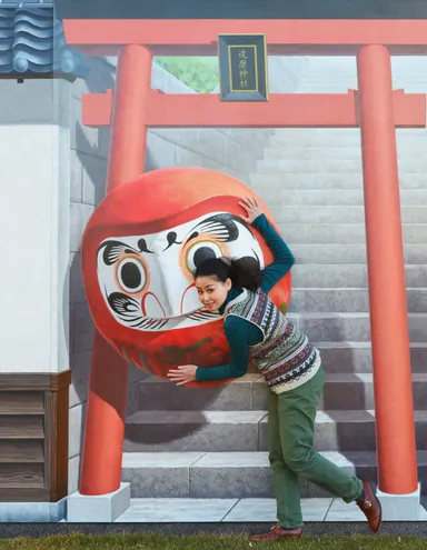 トリックアート作品　イメージ(2)