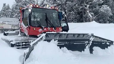 雪国はたらく車体験