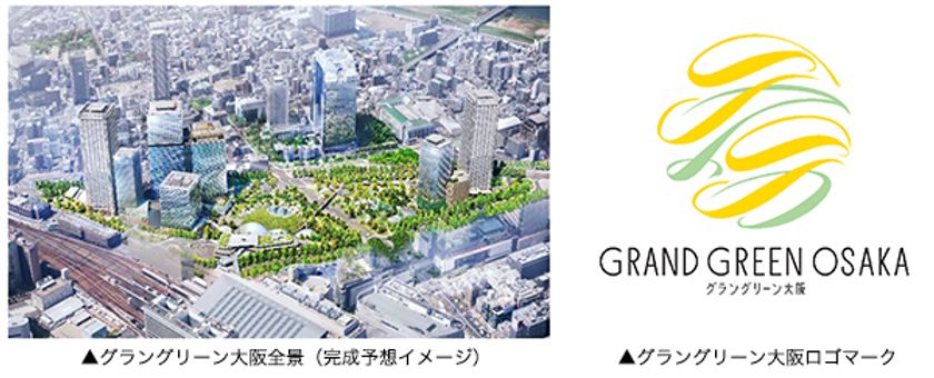 「（仮称）うめきた2期地区開発事業」のプロジェクト名称を
「グラングリーン大阪（GRAND GREEN OSAKA）」に決定
