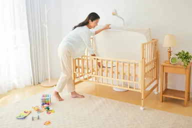 マットレスの下に敷くだけ