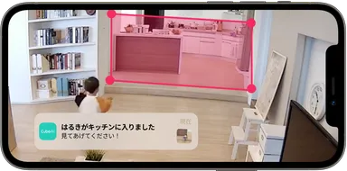 危険エリアアラート