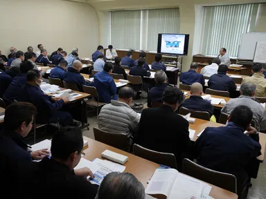 熱気あふれる啓発セミナーの様子