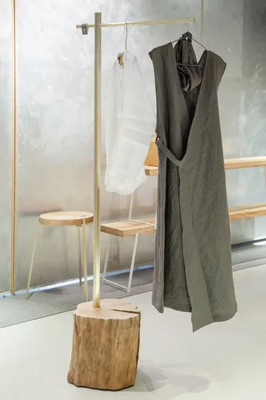 真鍮コートハンガー(シングル)