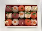 海鮮てまり寿司　15貫(2)
