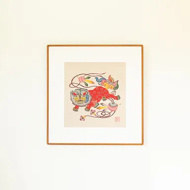 城間栄順　シーサー