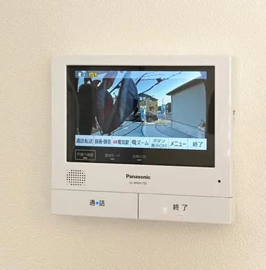 テレビドアホン　※モデルハウス