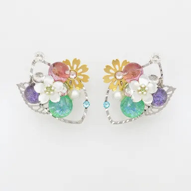 彩り豊かな3色のガラス