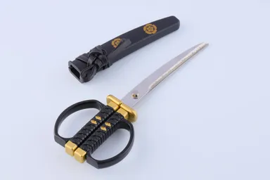 日本刀はさみ　織田信長モデル 掛け台付き(2)