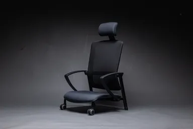 座椅子ワークチェア【ブラック】