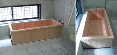 着せ替えヒノキ風呂