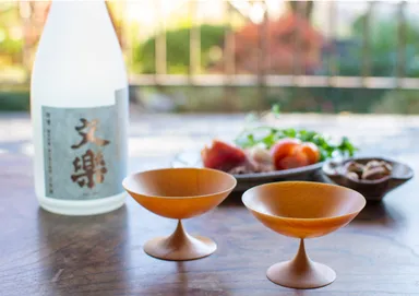 桧の酒杯