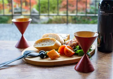 桧のサミットカップ(朱)