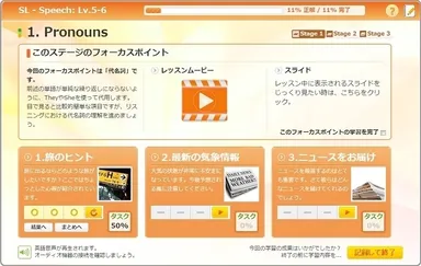 英語リスニング教材 メニュー