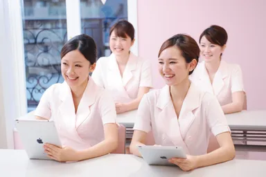 iPad使用による授業風景1