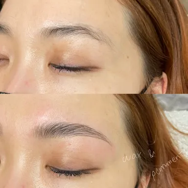 眉毛パーマ＋WAX
